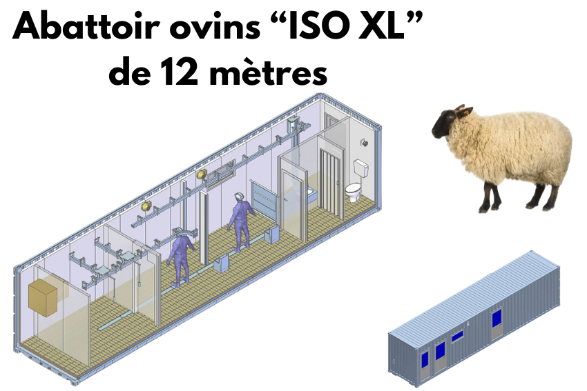 Abattoir ovins de 12 mètres